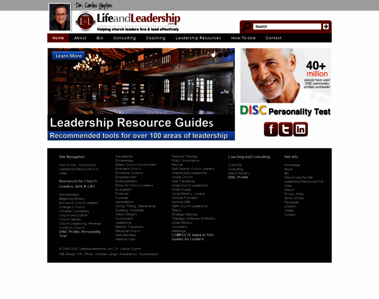 Lifeandleadership.com thumbnail