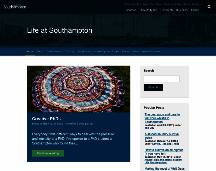 Lifeatsouthampton.co.uk thumbnail
