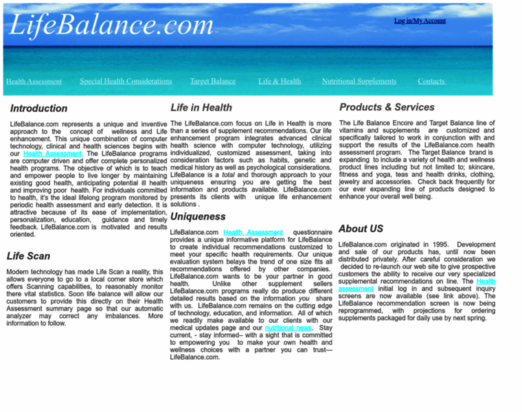 Lifebalance.com thumbnail