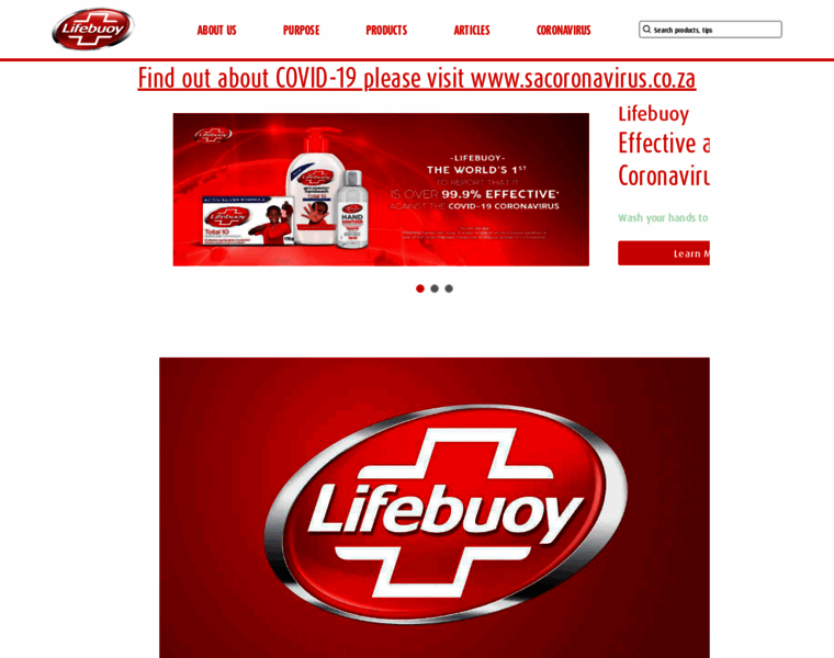 Lifebuoy.co.za thumbnail