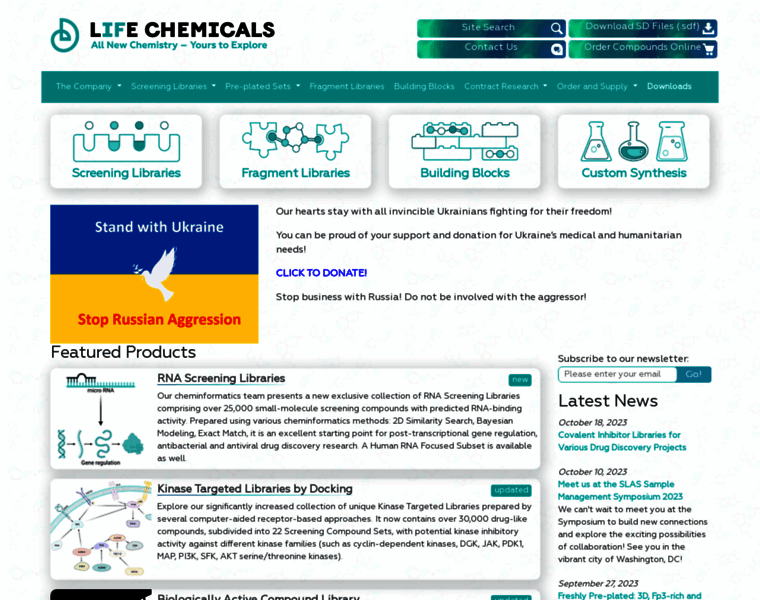 Lifechemicals.com thumbnail