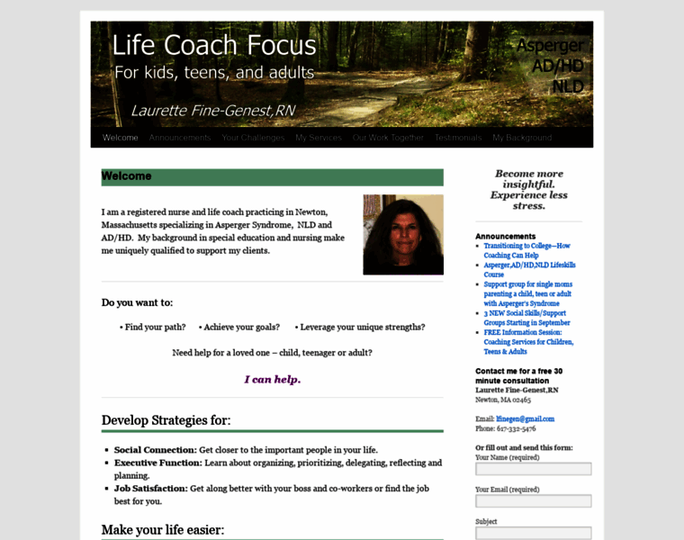 Lifecoachfocus.com thumbnail