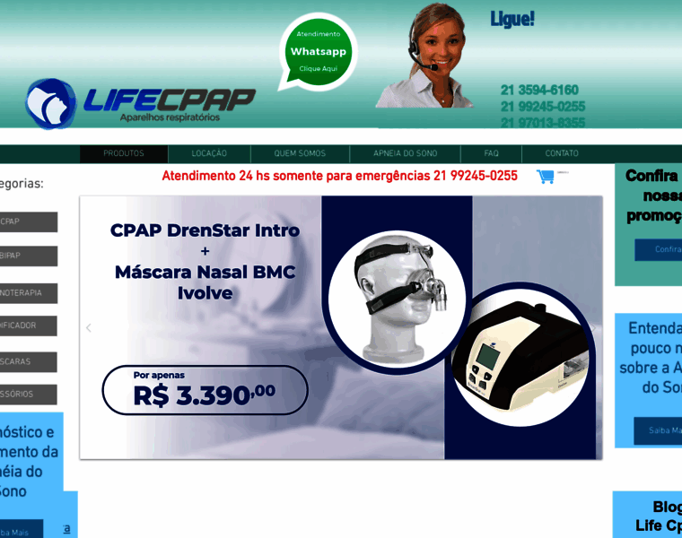 Lifecpap.com.br thumbnail