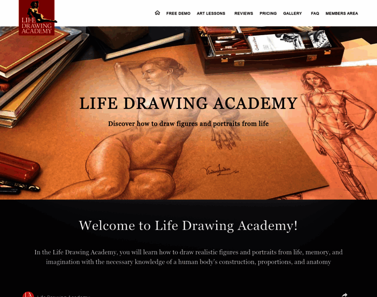 Lifedrawing.academy thumbnail