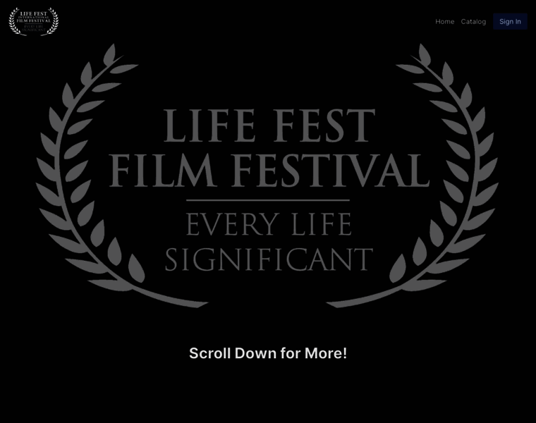 Lifefilmfest.com thumbnail