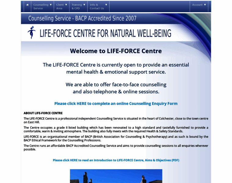 Lifeforce-centre.co.uk thumbnail