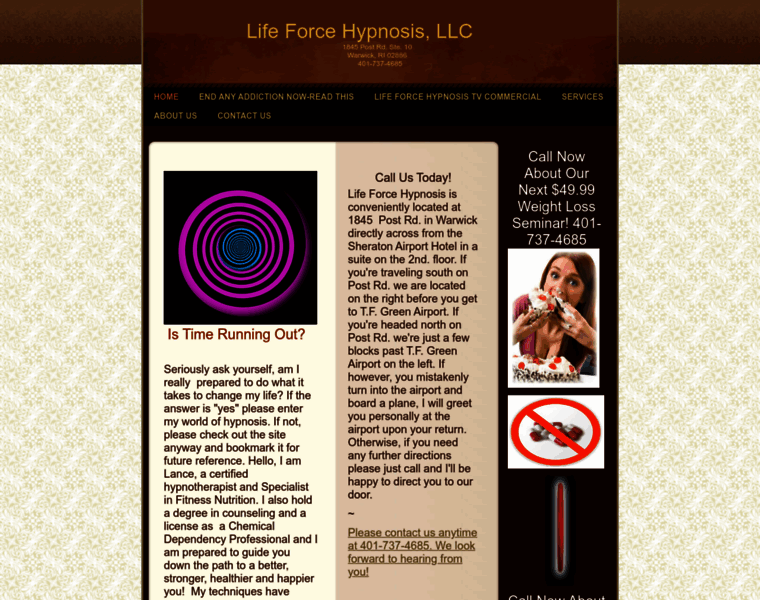 Lifeforcehypnosis.com thumbnail