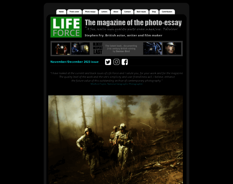 Lifeforcemagazine.com thumbnail