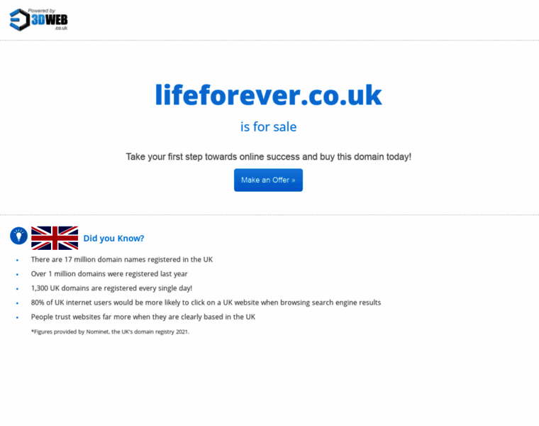 Lifeforever.co.uk thumbnail