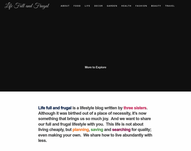 Lifefullandfrugal.com thumbnail