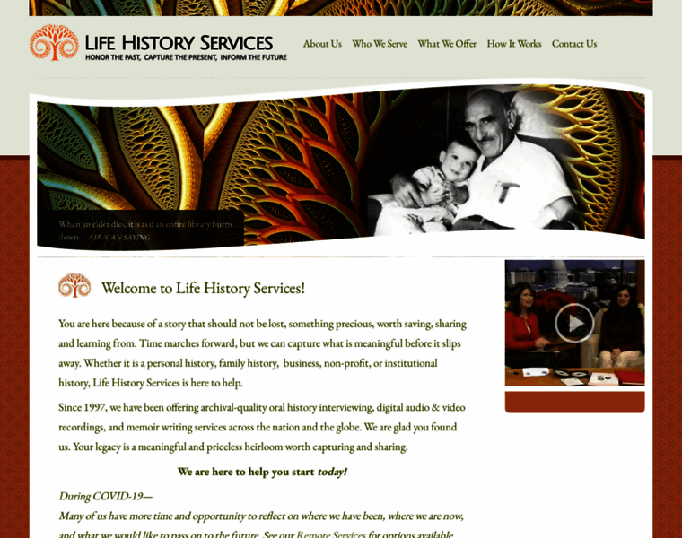 Lifehistoryservices.com thumbnail
