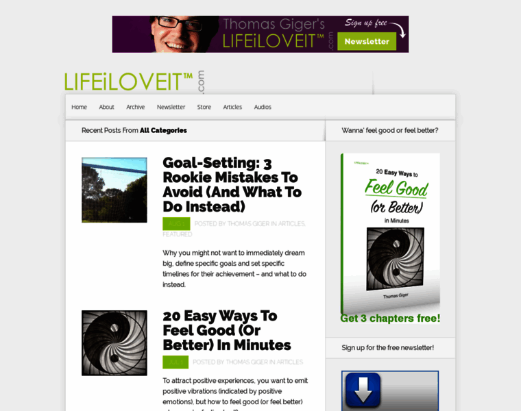 Lifeiloveit.com thumbnail