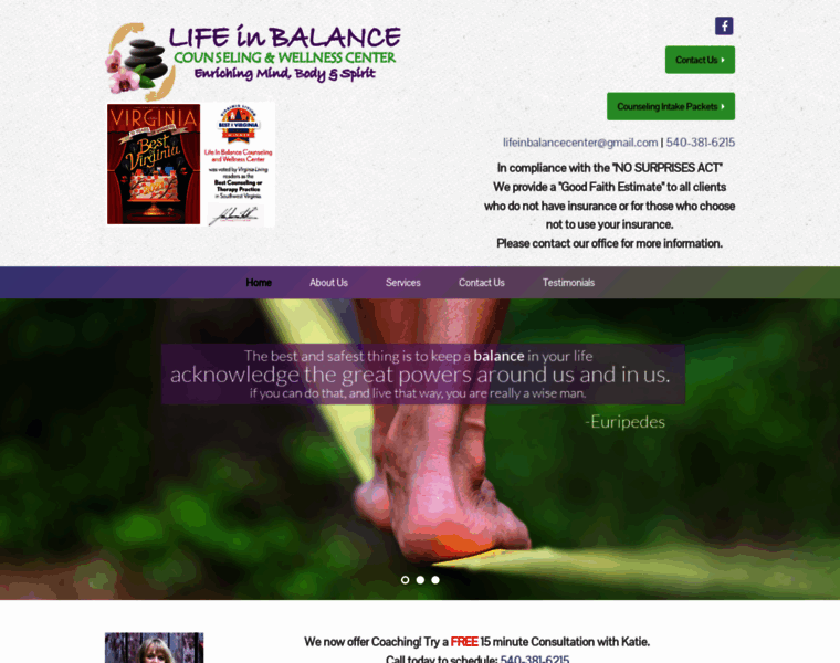 Lifeinbalancecenter.com thumbnail