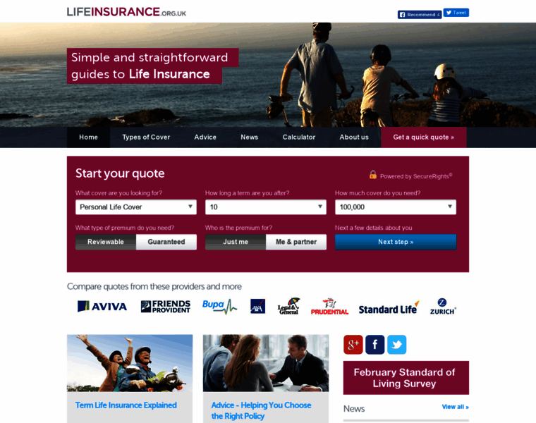 Lifeinsurance.org.uk thumbnail