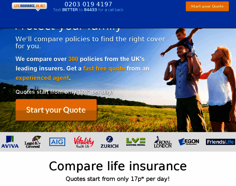 Lifeinsurance.uk.net thumbnail