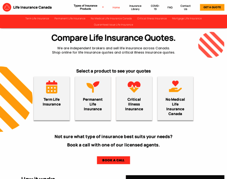 Lifeinsurancecanada.com thumbnail