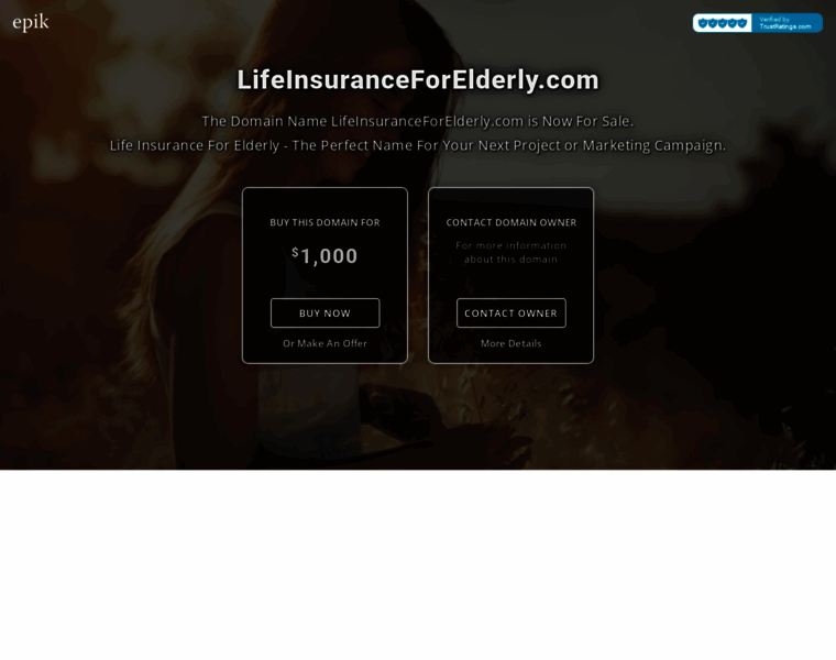 Lifeinsuranceforelderly.com thumbnail