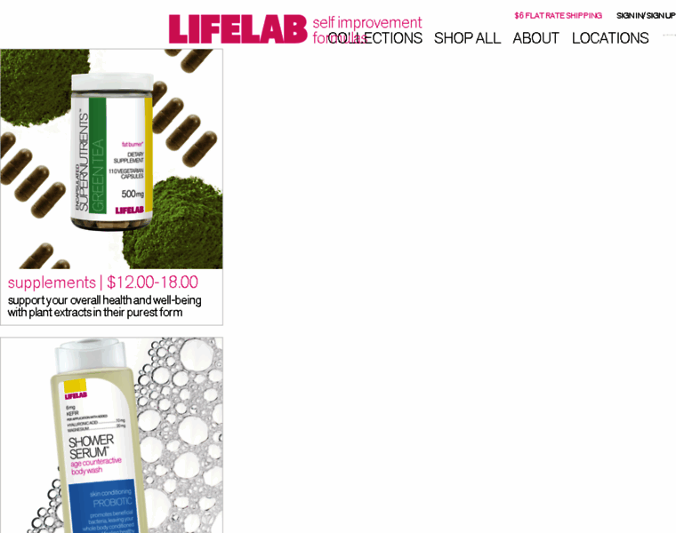 Lifelabproducts.com thumbnail