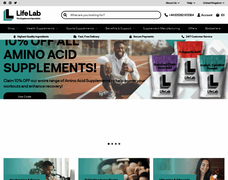 Lifelabsupplements.com thumbnail