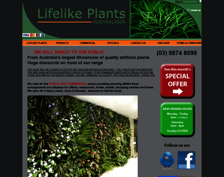 Lifelikeplants.com.au thumbnail