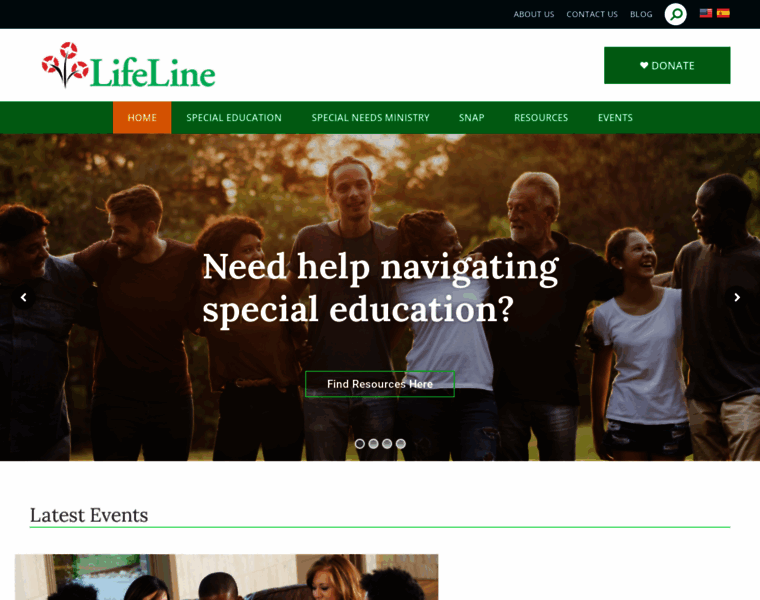 Lifelinefamilies.org thumbnail