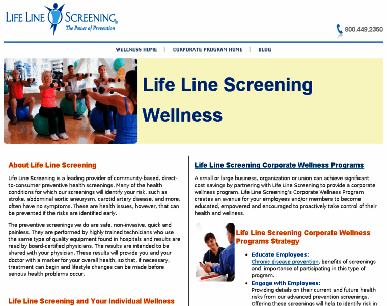 Lifelinescreeningwellness.com thumbnail