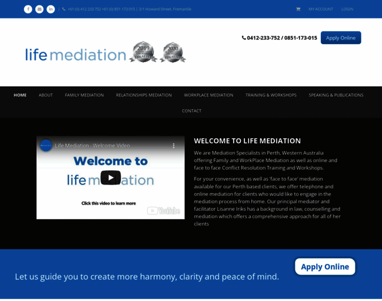 Lifemediation.com.au thumbnail