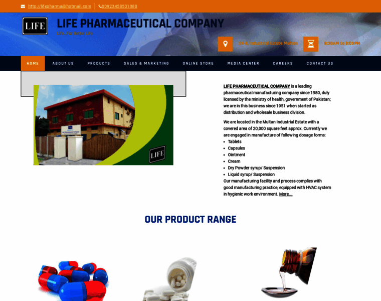 Lifepharmaceuticalcompany.com thumbnail