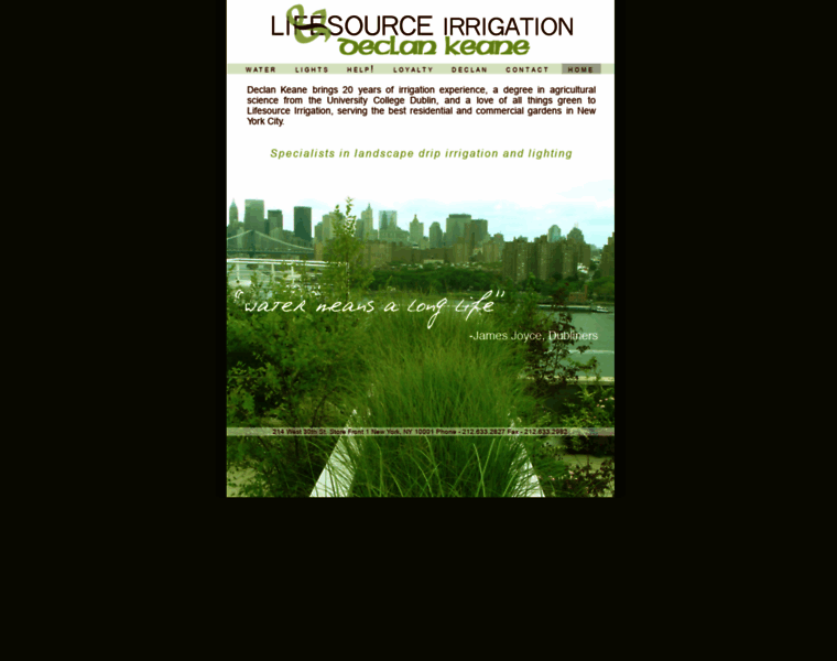 Lifesourceirrigation.com thumbnail