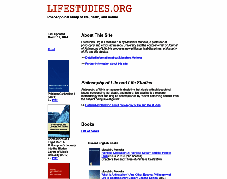 Lifestudies.org thumbnail