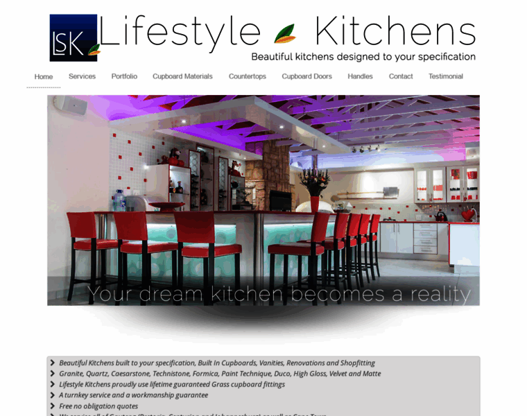 Lifestyle-kitchens.co.za thumbnail