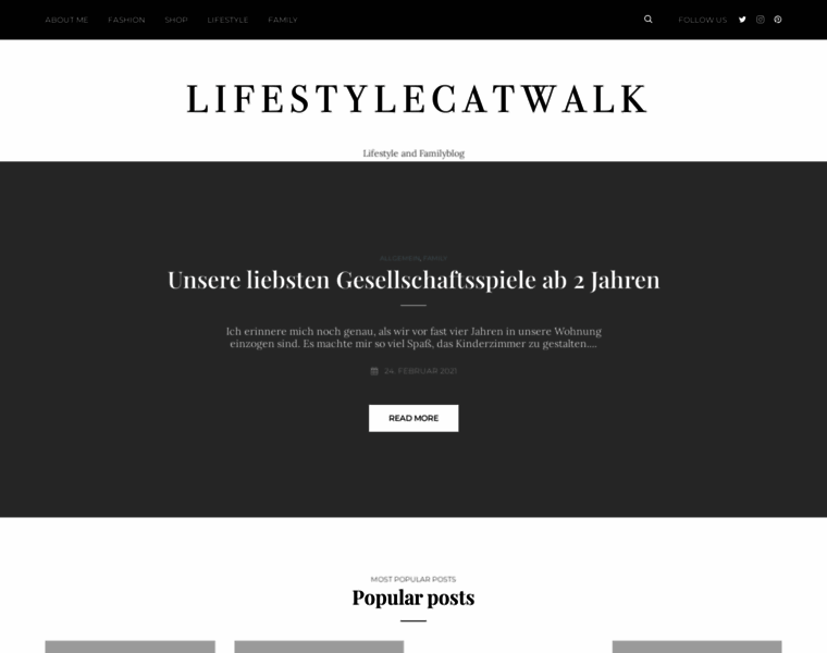Lifestylecatwalk.de thumbnail