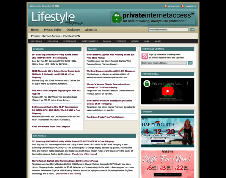 Lifestyletheme.com thumbnail