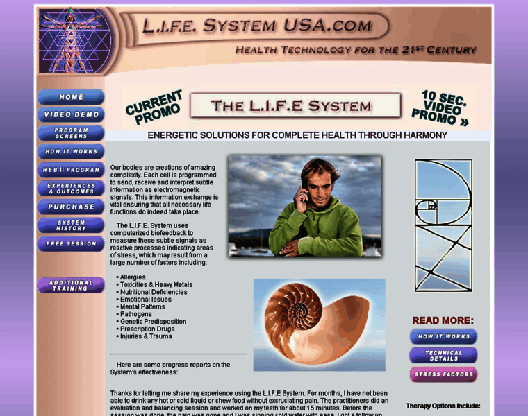 Lifesystemusa.com thumbnail