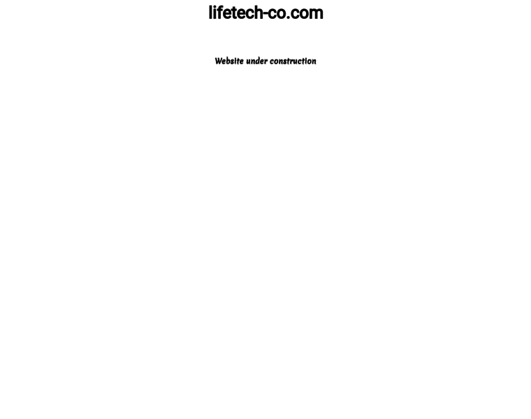 Lifetech-co.com thumbnail