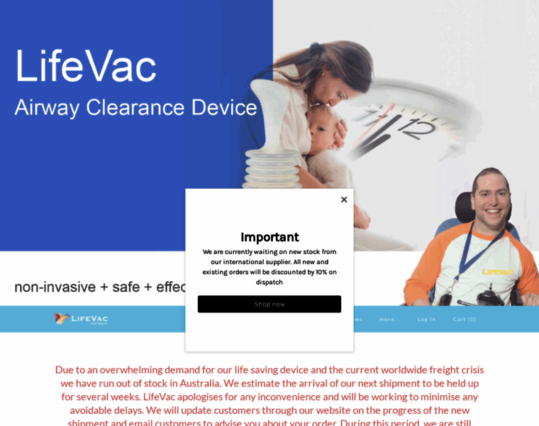 Lifevac.net.au thumbnail