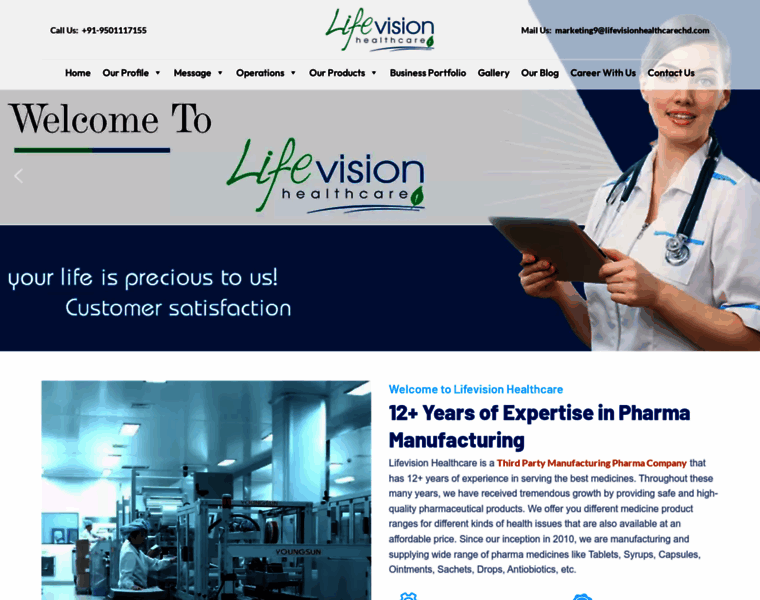 Lifevisionhealthcare.in thumbnail