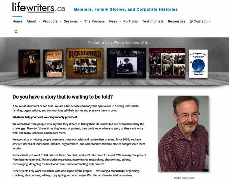 Lifewriters.ca thumbnail