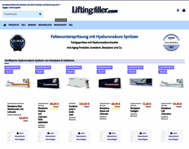 Lifting-filler.com thumbnail