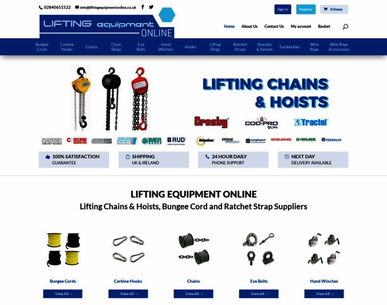 Liftingequipmentonline.co.uk thumbnail