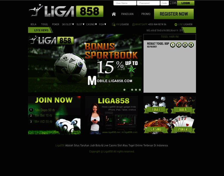 Liga858.com thumbnail