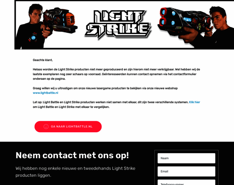 Light-strike.nl thumbnail