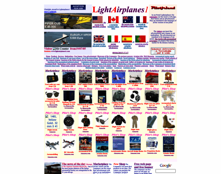 Lightairplanes1.com thumbnail