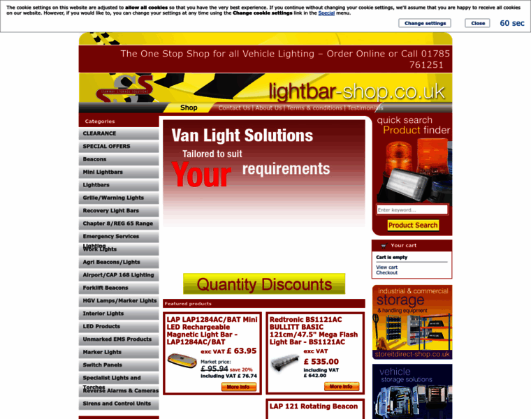 Lightbar-shop.co.uk thumbnail