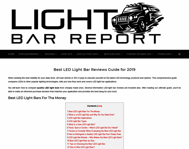 Lightbarreport.com thumbnail