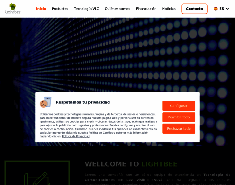 Lightbeecorp.com thumbnail