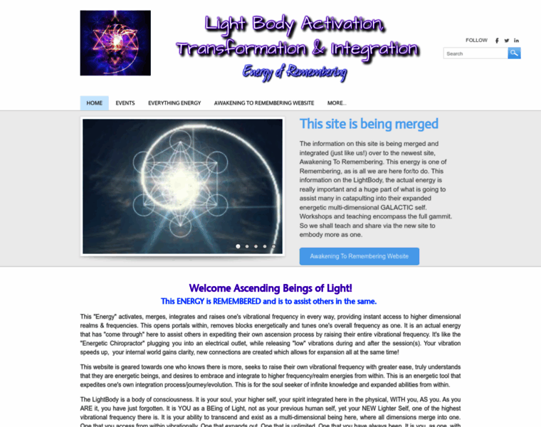 Lightbodyintegration.com thumbnail