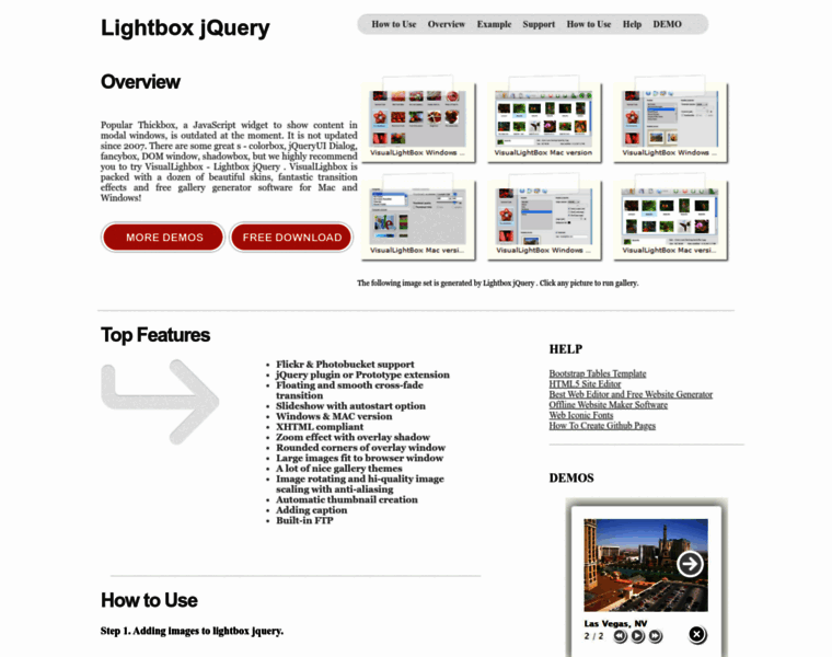 Lightbox-jquery.com thumbnail