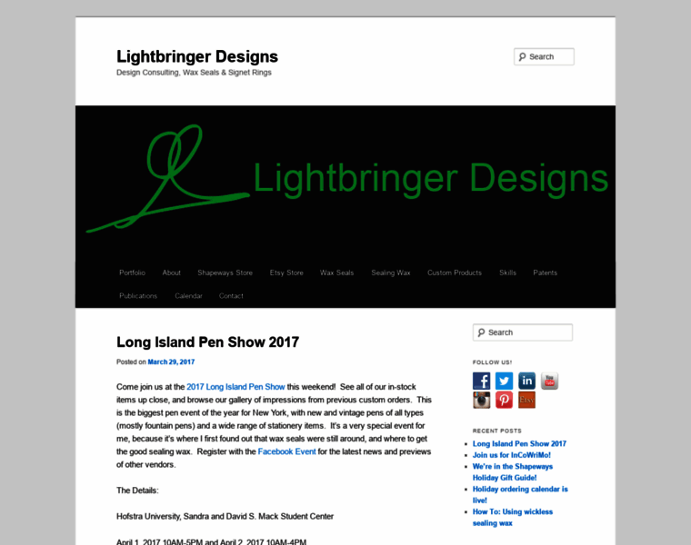 Lightbringerdesigns.com thumbnail