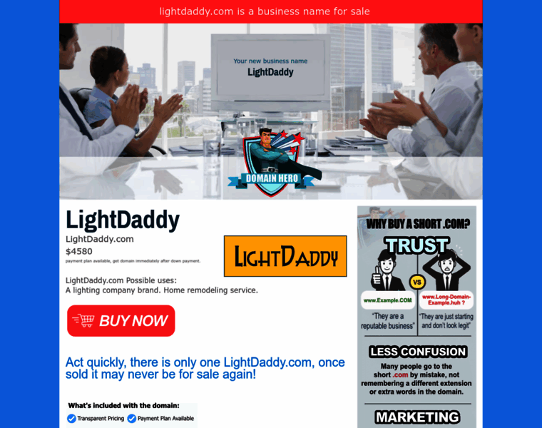 Lightdaddy.com thumbnail